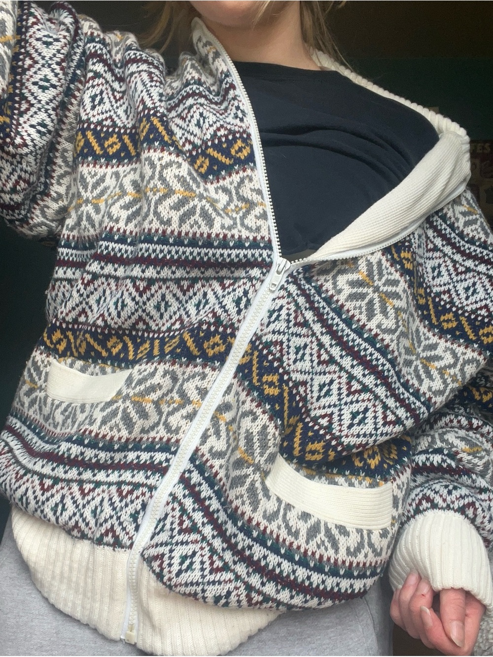 Cozy Zip-Up sweater